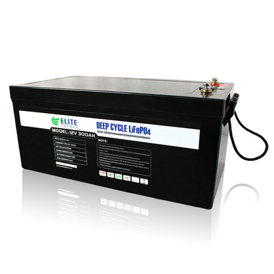 Lítio Ion Backup Battery da bateria do poder alto 12V 300Ah rv LiFePO4