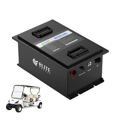 Bateria atual alta de 48V LiFePO4 para o carrinho de golfe 51.2V 105Ah 160Ah