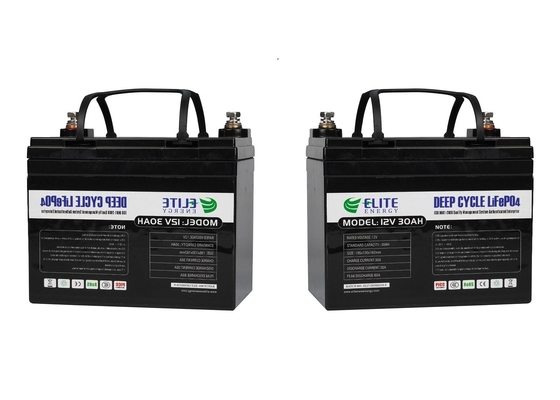 12V recarregável 30Ah Li Ion Battery portátil para EV/ESS/solar
