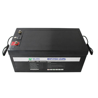 lítio Ion Battery Pack da bateria 12.8V 200Ah de 2560Wh 12V LiFePO4