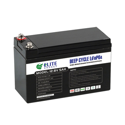Bateria de lítio recarregável 64Wh do bloco LiFePO4 5Ah para a luz de rua solar