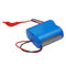 O PVC portátil de pouco peso 5000 de 6V 6Ah Li Ion Battery Blue dá um ciclo